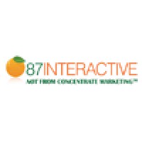 87 Interactive logo, 87 Interactive contact details