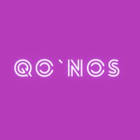 QO`NOS logo, QO`NOS contact details