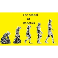 The School of Robotics logo, The School of Robotics contact details