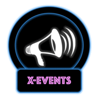 X-Events Group logo, X-Events Group contact details