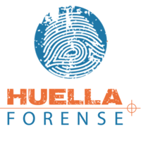 Huella Forense logo, Huella Forense contact details