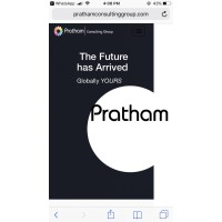 The Pratham Group logo, The Pratham Group contact details