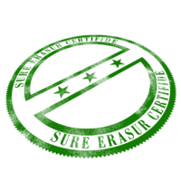 Sure Erasure logo, Sure Erasure contact details