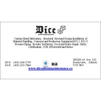 Dice Plant Maintenance Contractors Ltd logo, Dice Plant Maintenance Contractors Ltd contact details