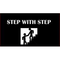 STEP WITH STEP logo, STEP WITH STEP contact details