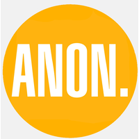 The Anon. Productions logo, The Anon. Productions contact details