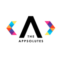 The Appsolutes logo, The Appsolutes contact details