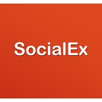 The SocialEx logo, The SocialEx contact details