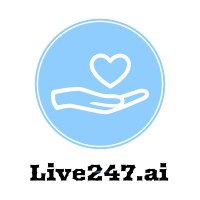 Live247.ai logo, Live247.ai contact details