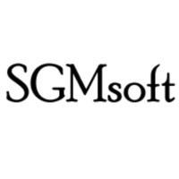 SGMsoft logo, SGMsoft contact details