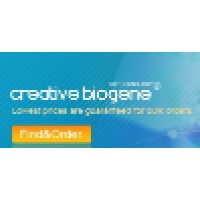 Creative Biogene logo, Creative Biogene contact details