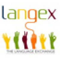 The Language Exchange logo, The Language Exchange contact details