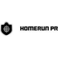 HomeRun PR logo, HomeRun PR contact details