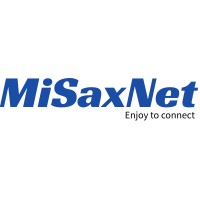 MiSaxNet logo, MiSaxNet contact details