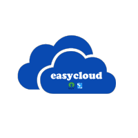 EasyCloud logo, EasyCloud contact details