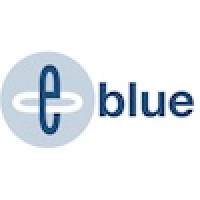 e-Blue logo, e-Blue contact details