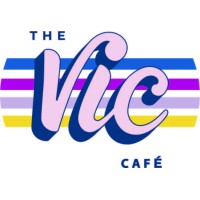 The Vic Cafe logo, The Vic Cafe contact details