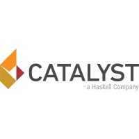 Catalyst, a Haskell Company logo, Catalyst, a Haskell Company contact details