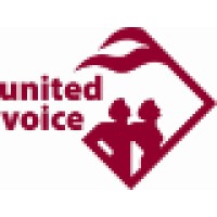 United Voice logo, United Voice contact details