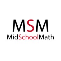 MidSchoolMath logo, MidSchoolMath contact details