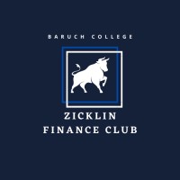 Zicklin Finance Club logo, Zicklin Finance Club contact details