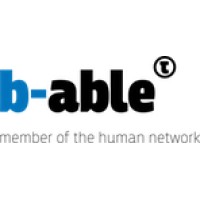 B-Able logo, B-Able contact details