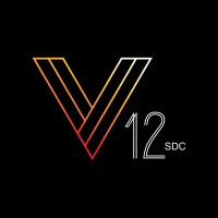 V12 SDC logo, V12 SDC contact details