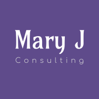 Mary J Consulting logo, Mary J Consulting contact details