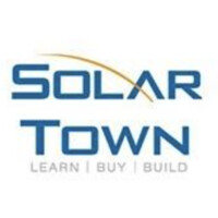 SolarTown logo, SolarTown contact details