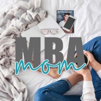 MBA Mom logo, MBA Mom contact details