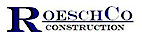 RoeschCo Construction Company logo, RoeschCo Construction Company contact details