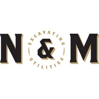 N&M Excavating logo, N&M Excavating contact details