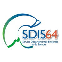 SDIS 64 logo, SDIS 64 contact details