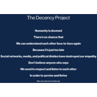 The Decency Project logo, The Decency Project contact details