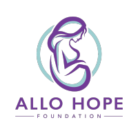 The Allo Hope Foundation logo, The Allo Hope Foundation contact details