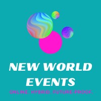 New World Events logo, New World Events contact details