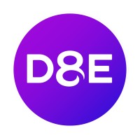 D8E logo, D8E contact details