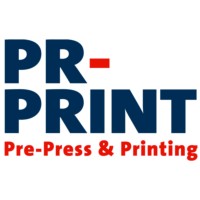 PR Print logo, PR Print contact details