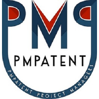 PMPatent logo, PMPatent contact details