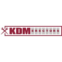 KDM Erectors logo, KDM Erectors contact details