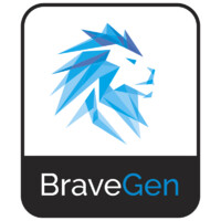 BraveGen logo, BraveGen contact details