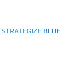 Strategize Blue logo, Strategize Blue contact details