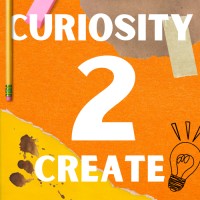 Curiosity 2 Create logo, Curiosity 2 Create contact details