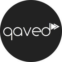 QAVED logo, QAVED contact details