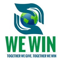 We Win logo, We Win contact details