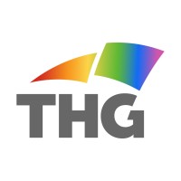 THG logo, THG contact details