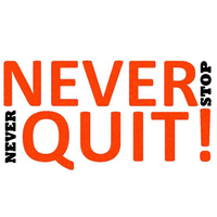 NEVER STOP NEVER QUIT logo, NEVER STOP NEVER QUIT contact details