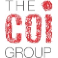 COI Group logo, COI Group contact details