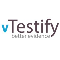 vTestify logo, vTestify contact details