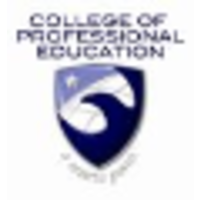 The College of Professional Education logo, The College of Professional Education contact details